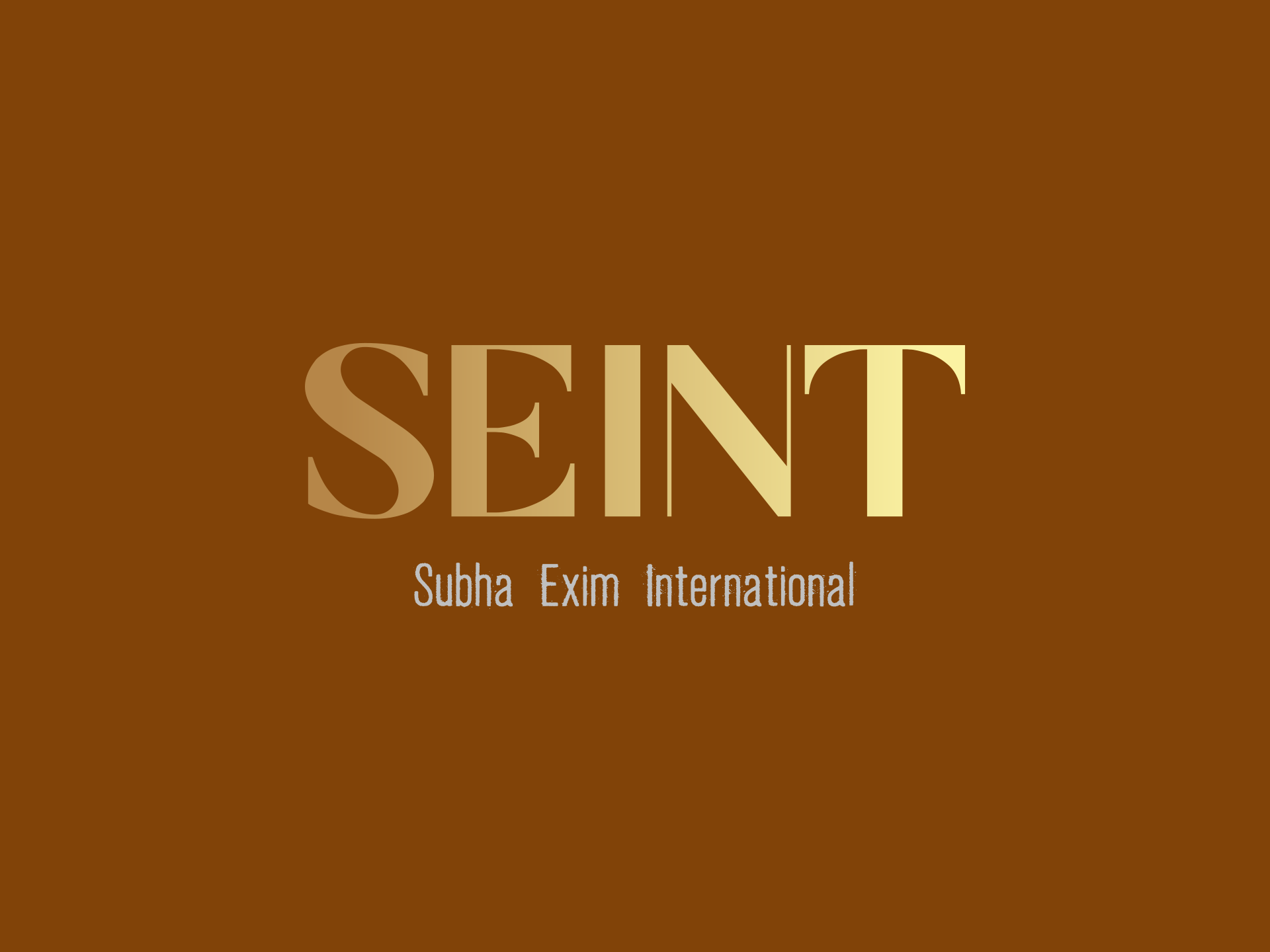 SEINT - Subha Exim International